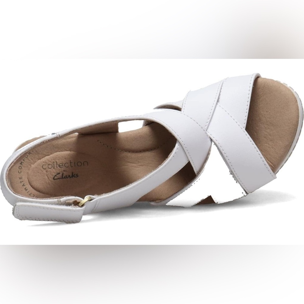Clarks Annadel Pearl Wedge Sandal size 9 - Picture 3 of 11